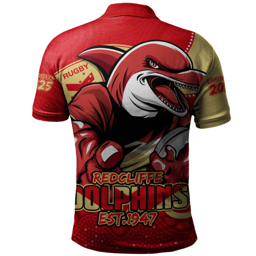 Redcliffe Dolphins Polo Shirt Battle For Glory Rugby Finals Edition