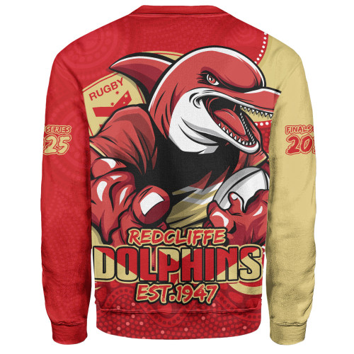 Redcliffe Dolphins Sweatshirt Battle For Glory Rugby Finals Edition Redcliffe Dolphins Sweatshirt Battle For Glory Rugby Finals Edition