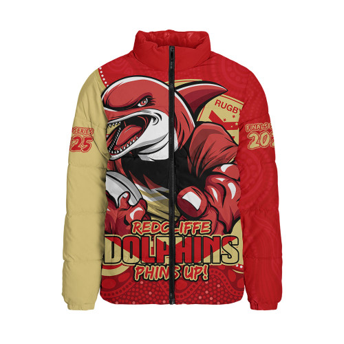 Redcliffe Dolphins Padded Jacket Battle For Glory Rugby Finals Edition