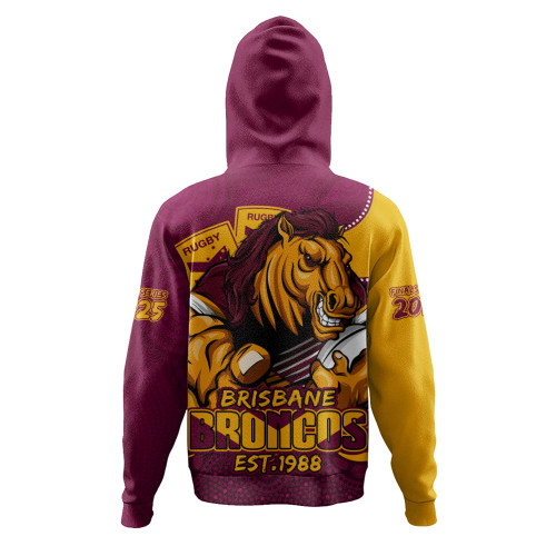 Brisbane Broncos Hoodie Battle For Glory Rugby Finals Edition