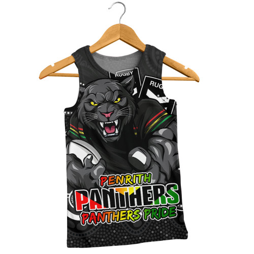 Penrith Panthers Men Singlet Battle For Glory Rugby Finals Edition Penrith Panthers Men Singlet Battle For Glory Rugby Finals Edition