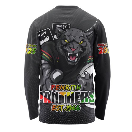 Penrith Panthers Long Sleeve T-shirt Battle For Glory Rugby Finals Edition