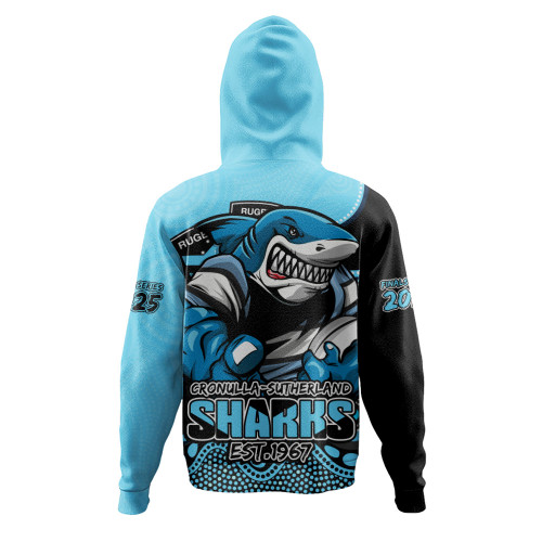 Cronulla-Sutherland Sharks Hoodie Battle For Glory Rugby Finals Edition