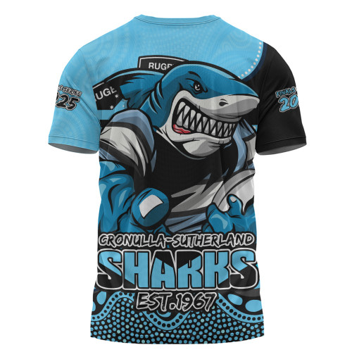 Cronulla-Sutherland Sharks T-Shirt Battle For Glory Rugby Finals Edition