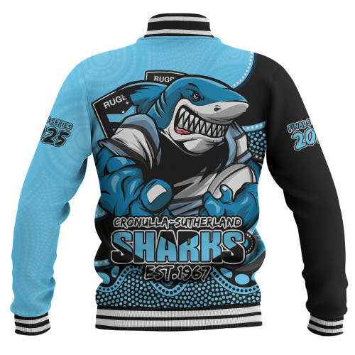 Cronulla-Sutherland Sharks Baseball Jacket Battle For Glory Rugby Finals Edition