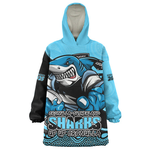 Cronulla-Sutherland Sharks Snug Hoodie Battle For Glory Rugby Finals Edition