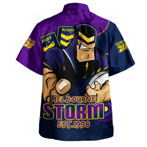 Melbourne Storm Hawaiian Shirt Battle For Glory Rugby Finals Edition Melbourne Storm Hawaiian Shirt Battle For Glory Rugby Finals Edition