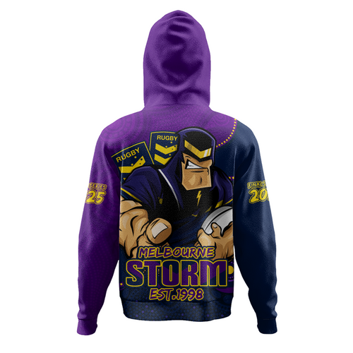 Melbourne Storm Hoodie Battle For Glory Rugby Finals Edition Melbourne Storm Hoodie Battle For Glory Rugby Finals Edition