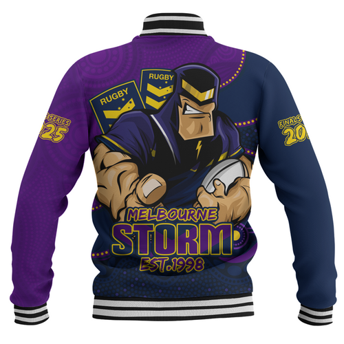 Melbourne Storm Baseball Jacket Battle For Glory Rugby Finals Edition Melbourne Storm Baseball Jacket Battle For Glory Rugby Finals Edition