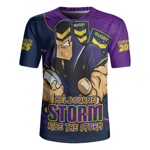 Melbourne Storm Rugby Jersey Battle For Glory Rugby Finals Edition