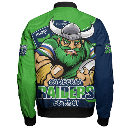 Canberra Raiders Bomber Jacket Battle For Glory Rugby Finals Edition Canberra Raiders Bomber Jacket Battle For Glory Rugby Finals Edition