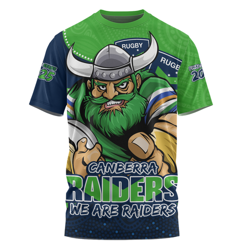 Canberra Raiders T-Shirt Battle For Glory Rugby Finals Edition