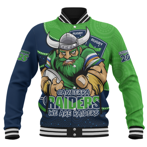 Canberra Raiders Baseball Jacket Battle For Glory Rugby Finals Edition
