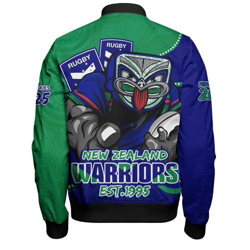 New Zealand Warriors Bomber Jacket Battle For Glory Rugby Finals Edition New Zealand Warriors Bomber Jacket Battle For Glory Rugby Finals Edition