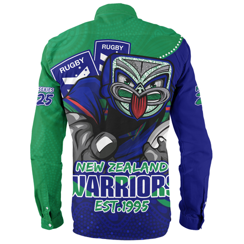 New Zealand Warriors Long Sleeve Shirt Battle For Glory Rugby Finals Edition New Zealand Warriors Long Sleeve Shirt Battle For Glory Rugby Finals Edition