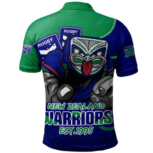 New Zealand Warriors Polo Shirt Battle For Glory Rugby Finals Edition New Zealand Warriors Polo Shirt Battle For Glory Rugby Finals Edition