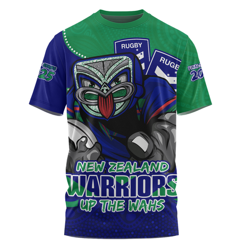 New Zealand Warriors T-Shirt Battle For Glory Rugby Finals Edition