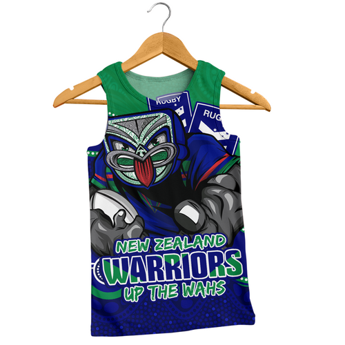 New Zealand Warriors Men Singlet Battle For Glory Rugby Finals Edition