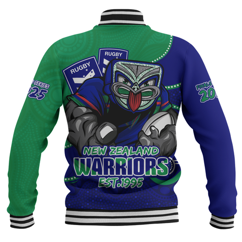New Zealand Warriors Baseball Jacket Battle For Glory Rugby Finals Edition New Zealand Warriors Baseball Jacket Battle For Glory Rugby Finals Edition