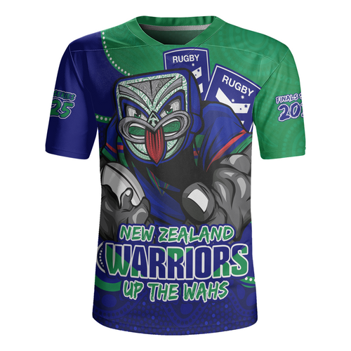 New Zealand Warriors Rugby Jersey Battle For Glory Rugby Finals Edition