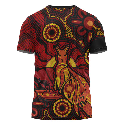 Indigenous Australian Aboriginal T-Shirt Echoes Of The Dreaming