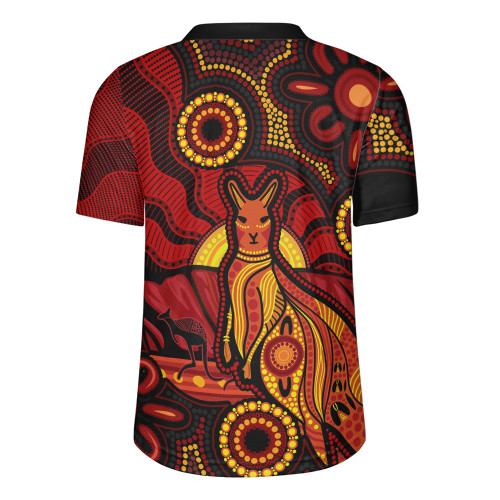 Indigenous Australian Aboriginal Rugby Jersey Echoes Of The Dreaming