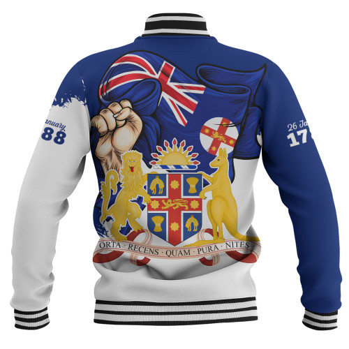 New South Wales Baseball Jacket Power Pride And Heritage Crest New South Wales Baseball Jacket Power Pride And Heritage Crest