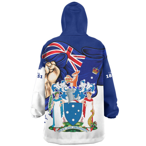 Victoria Snug Hoodie Power Pride And Heritage Crest