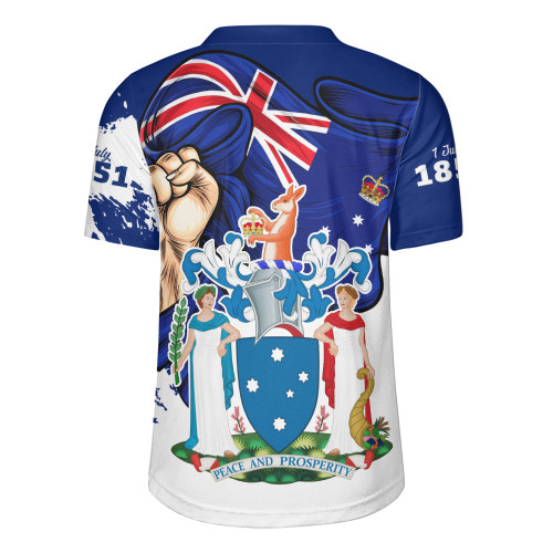 Victoria Rugby Jersey Power Pride And Heritage Crest Victoria Rugby Jersey Power Pride And Heritage Crest