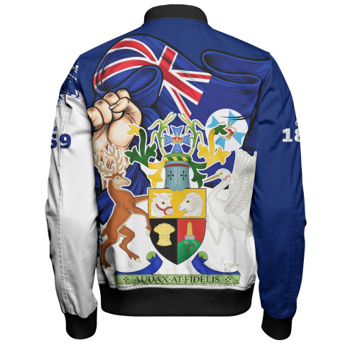 Queensland Bomber Jacket Power Pride And Heritage Crest