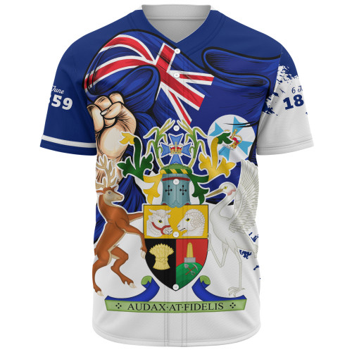Queensland Baseball Shirt Power Pride And Heritage Crest