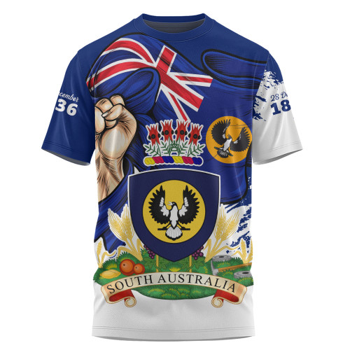 South Australia T-Shirt Power Pride And Heritage Crest