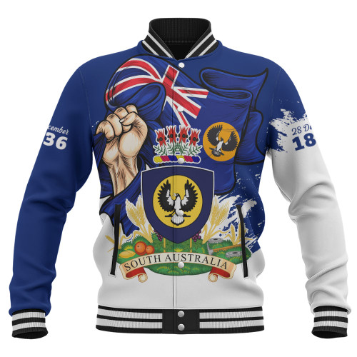 South Australia Baseball Jacket Power Pride And Heritage Crest