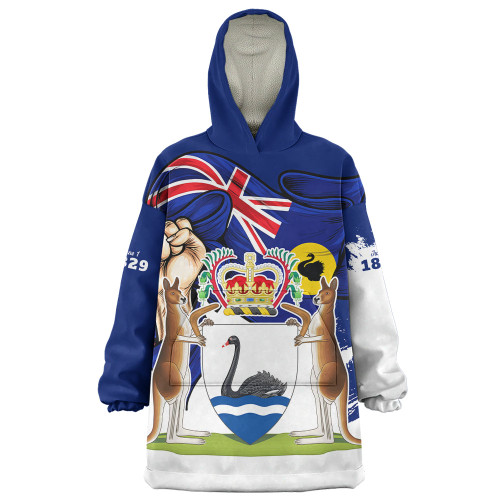 Western Australia Snug Hoodie Power Pride And Heritage Crest