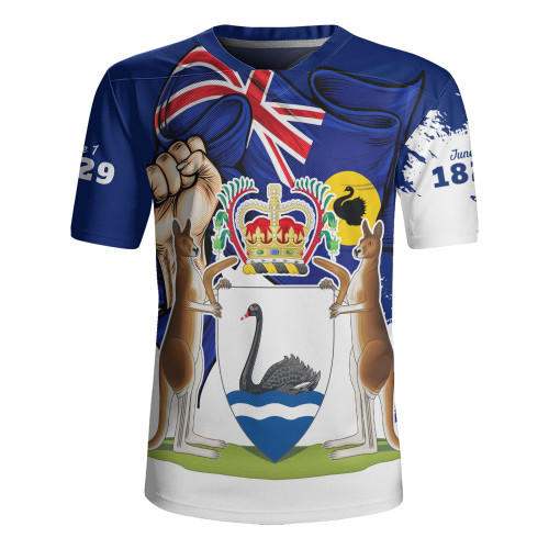Western Australia Rugby Jersey Power Pride And Heritage Crest