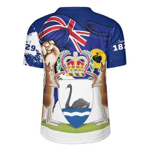 Western Australia Rugby Jersey Power Pride And Heritage Crest