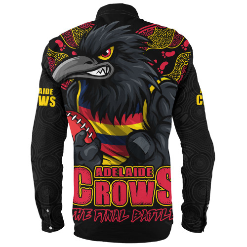 Adelaide Crows Long Sleeve Shirt Final Clash Battle Edition