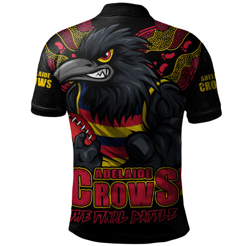 Adelaide Crows Polo Shirt Final Clash Battle Edition