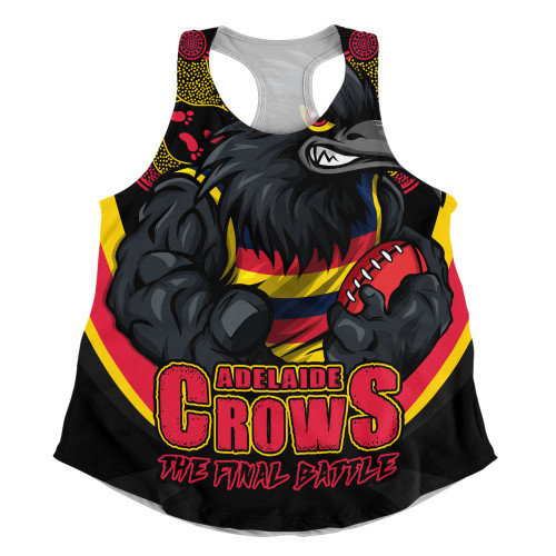Adelaide Crows Women Racerback Singlet Final Clash Battle Edition Adelaide Crows Women Racerback Singlet Final Clash Battle Edition