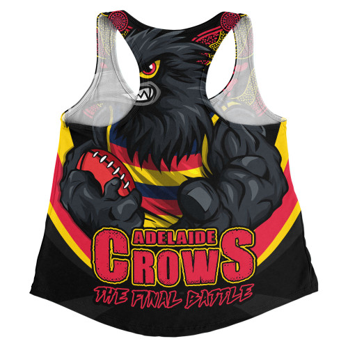 Adelaide Crows Women Racerback Singlet Final Clash Battle Edition