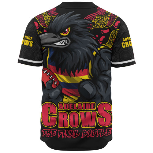 Adelaide Crows Baseball Shirt Final Clash Battle Edition Adelaide Crows Baseball Shirt Final Clash Battle Edition