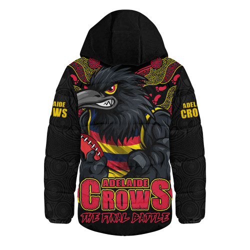 Adelaide Crows Hooded Padded Jacket Final Clash Battle Edition
