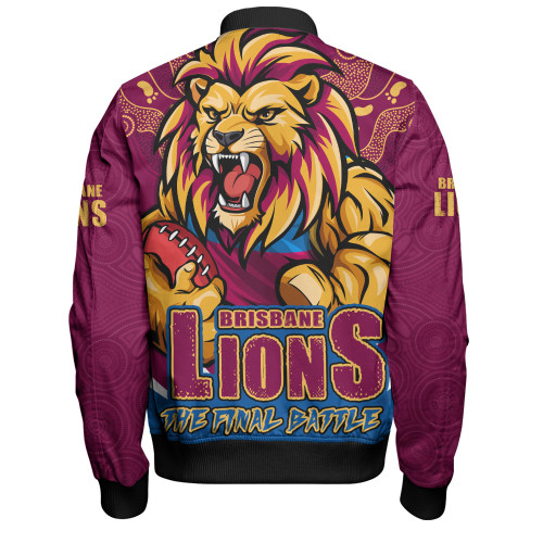 Brisbane Lions Bomber Jacket Final Clash Battle Edition