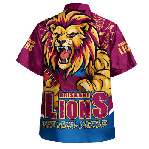 Brisbane Lions Hawaiian Shirt Final Clash Battle Edition Brisbane Lions Hawaiian Shirt Final Clash Battle Edition