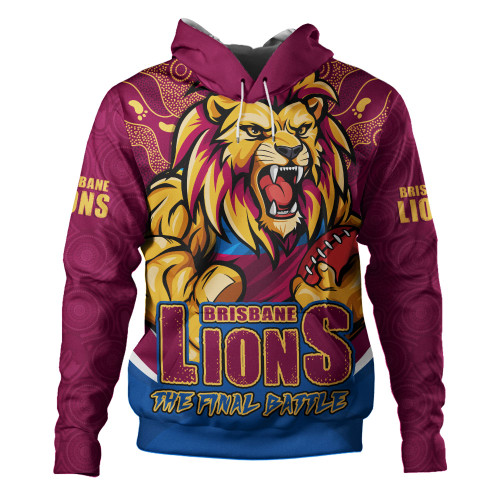 Brisbane Lions Hoodie Final Clash Battle Edition Brisbane Lions Hoodie Final Clash Battle Edition