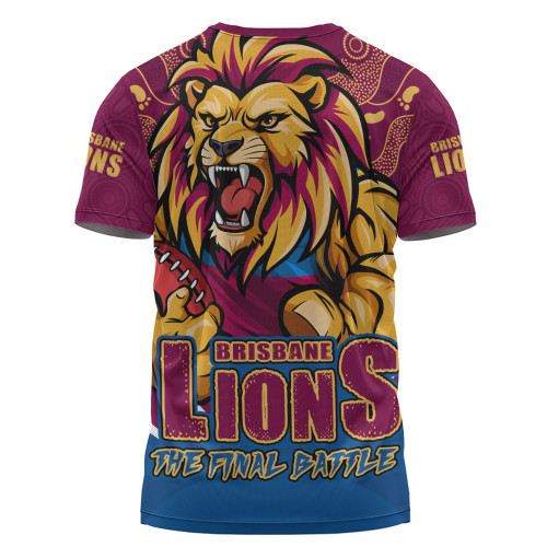 Brisbane Lions T-Shirt Final Clash Battle Edition Brisbane Lions T-Shirt Final Clash Battle Edition