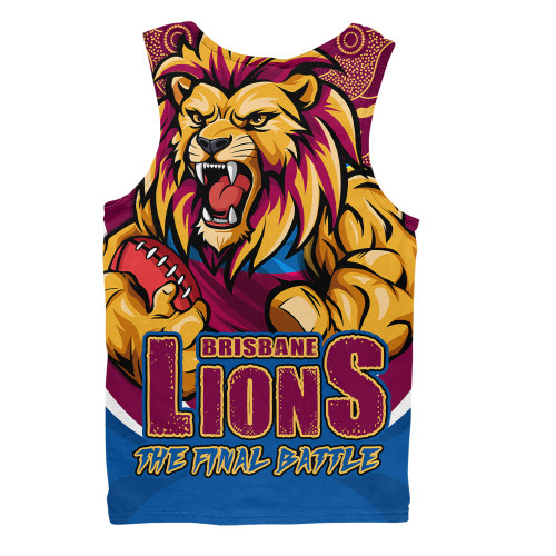 Brisbane Lions Men Singlet Final Clash Battle Edition