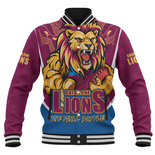 Brisbane Lions Baseball Jacket Final Clash Battle Edition