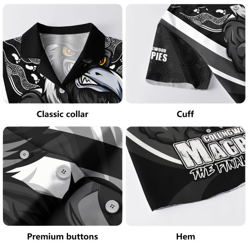 Collingwood Hawaiian Shirt Final Clash Battle Edition Collingwood Hawaiian Shirt Final Clash Battle Edition
