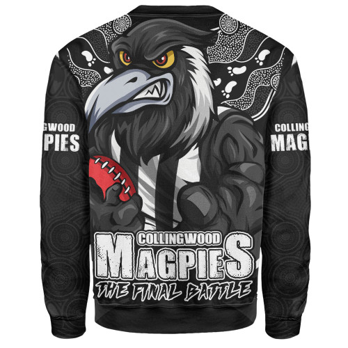 Collingwood Sweatshirt Final Clash Battle Edition Collingwood Sweatshirt Final Clash Battle Edition